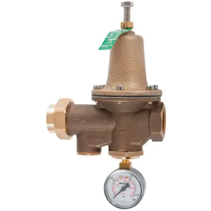 WATTS LF25AUB-GG-Z3 1 1/2 Water Pressure Reducing Valve, 1 1/2 Inch Inlet, 20.7 Bar Pressure | BP3QKY 0009407