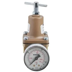 WATTS LF263A-G 10-125 1/4 Water Pressure Regulator, 3 Way, 1/4 Inch Inlet, 20.7 Bar Pressure | BP3XGL 0125343