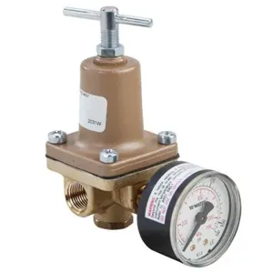 WATTS LF263A-G 3-50 1/2 Water Pressure Regulator, 3 Way, 1/2 Inch Inlet, 20.7 Bar Pressure | BP2VVT 0125345