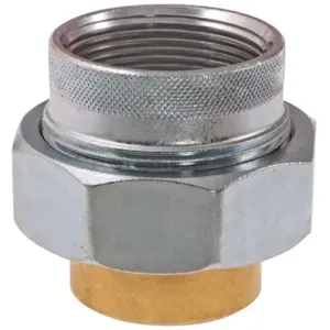 WATTS LF301 1 1/2 Dielectric Union, 1 1/2 Inch Inlet, 250 Psi Max. Pressure | BQ6AHN 0009894