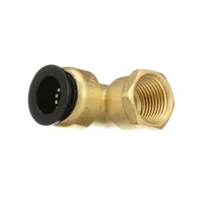 WATTS LF4720-1008 Quick Connect Female Elbow, 1/2 Inch Inlet, 13.8 Bar Pressure | BR4GQL 0472028