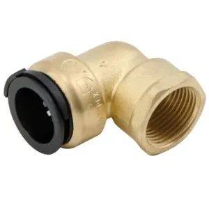 WATTS LF4720-1412 Quick Connect Female Elbow, 3/4 Inch Inlet, 13.8 Bar Pressure | BR4GQM 0472029