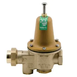 WATTS LF5BM3-HP-Z6 3/4 Water Pressure Reducing Valve, 25 To 75 Psi, 3/4 Inch Size, Brass | CC9XHY 0009147