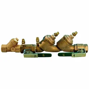 WATTS LF719-QT-S Double Check Valve Assembly, 1 1/4 Inch Size, FNPT, Bronze | CJ2APG 36JC68