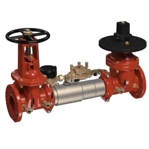 WATTS C300-OSYXPIV-CFM 8 Double Check Detector Backflow Assembly, 8 Inch Size, Shutoff Valve | CA4GUK 0206694