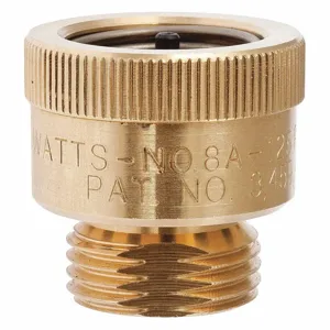 WATTS LF8A Atmospheric Vacuum Breaker, 3/4 Inch Size, GHT Connection, Lead Free Copper Silicon | CH9PUE 36JD38