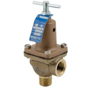 WATTS LFBP30 10-50 1/2 Bypass Control Relief Valve, 1/2 Inch Inlet, 25 Psi Relief Pressure | BP4FWA 0121399