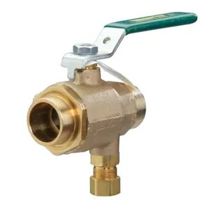 WATTS LFBRVS-125 3/4 Ball And Relief Valve, 125 psi, 3/4 Inch Size | CC2YPF 0556028