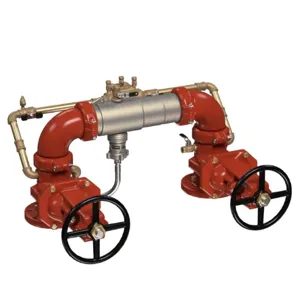 WATTS LFC500N-DOSY-LM 4 Reduced Pressure Detector Backflow Preventer Assembly, 4 Inch Size, N Pattern | CA4QGD 0425291