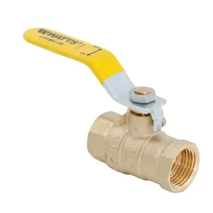 WATTS LFFBV-4B 1/2 Full Port Ball Valve, 1/2 Inch Size | CC2YNA 0555284