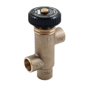 WATTS LF70A-F 1/2 Hot Water Extender Mixing Valve, 120 To 160 Deg. F, 1/2 Inch Outlet | BR6ERQ 0559129