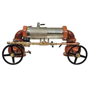 WATTS M300N(A)-DOSY-G 3 Double Check Detector Backflow Preventer Assembly, Shutoff Valve, 3 Inch Size, SS | CB9UTM 0206375