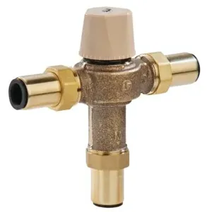 WATTS LFMMVM1-QC 1/2 Thermostatic Mixing Valve, 0.5 To 13 Gpm Flow Rate | BQ2BWF 0559164