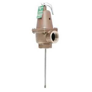 WATTS LFN240X-9 125-210 1 Temperature And Pressure Relief Valve, 1 Inch Inlet, 125 Psi Relief Pressure | BP3LTM 0121587