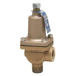 WATTS LFN30 5-30 1/2 Pressure Relief Valve, 1/2 inch x 1/2 Inch Size, Range 5 To 30 Psi Relief Pressure | BP4FVZ 0121397