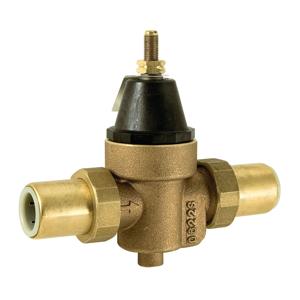 WATTS LFN45BDU-QC-M1 1 Wasserdruckminderventil, Doppelanschluss, 25 bis 75 Psi, 1 Zoll Größe | BP3RAW 0125322