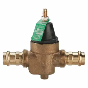 WATTS 1 LFN45BM1-PRESS Water Pressure Reducing Valve, Lfn45B, Lead Free Copper Silicon Alloy, 1 Inch Size, Press | CU9TZA 429J15