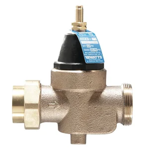 WATTS LFN45BM1-U 1 Water Pressure Reducing Valve, 25 To 75 Psi, 1 Inch Size | BP4QTU 0009490