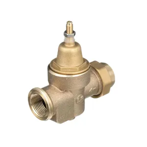 WATTS LFN55BM1-U 1 IN Water Pressure Reducing Valve, 25 To 75 Psi, 1 Inch Size | BR9HKU 0009639