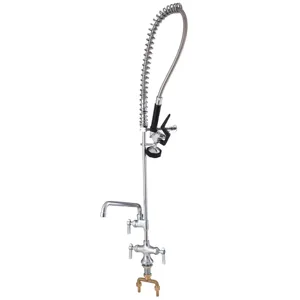 WATTS LFP-DS4B-AF12 Deck Mount Unit, Faucet, 12 Inch Swivel Spout | BQ9RMP 0239903