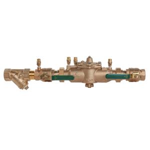 WATTS LFULF009M2-QT-S 1 1/4 Quarter Turn Shutoff Valve, Inline, 1 1/4 Inch Size, Bronze | CA3KGQ 0124321