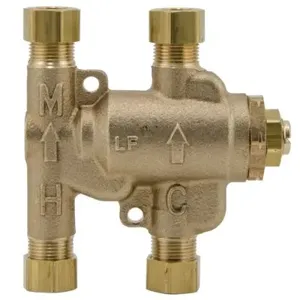 WATTS LFUSG-B-M2 Thermostatic Mixing Valve, 0.25 To 2.25 Gpm Flow Rate | BQ6WMC 0204143