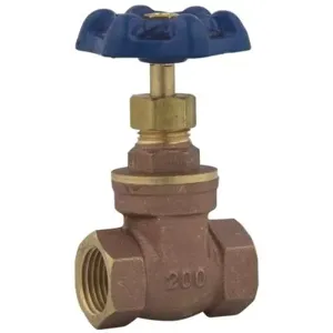 WATTS LFWGV 3/4 Gate Valve, 3/4 Inch Inlet, 180 Deg. F Max. Temp., 200 Psi | CA4BVK 0555159