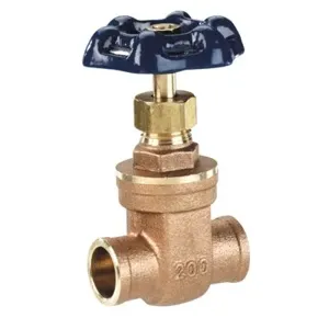 WATTS LFWGVS 3/4 Gate Valve, 3/4 Inch Inlet, 200 Psi Max. Pressure | CA2KBB 0555168