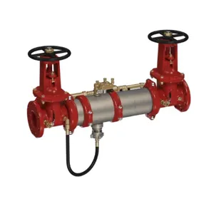 WATTS M500-OSY-LM 6 Reduced Pressure Detector Backflow Preventer Assembly, 6 Inch Size, Stainless Steel | CC7YPL 0206653