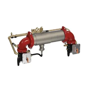 WATTS M500N-BFG-LM 6 Reduced Pressure Detector Backflow Preventer Assembly, 6 Inch Size, Stainless Steel | CC7YQC 0206671