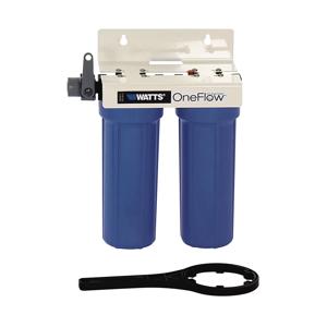 WATTS OF210-1 Taste And Odor Filter Anti Scale System, 1/2 Inch Inlet, 110 Deg. F | BP7UWH 0002151
