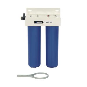 WATTS OF240-4 Taste And Odor Filter Anti Scale System, 3/4 Inch Inlet, 110 Deg. F | BP7UWK 0002153