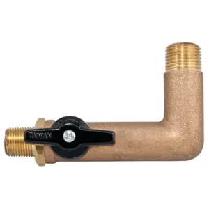 WATTS OTV-MM1 Oil Tank Valve With 1/2 inch x 3/8 Inch Male Threaded Connection | CA3XRQ 0067653