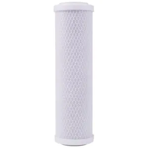 WATTS PWCB10P Carbon Block Filter, 6000 Gallon Capacity, 2.5 inch x 9.75 Inch Size | BP7UQB 7100446