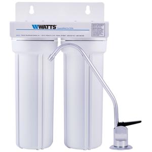 WATTS PWDWLCV2 Water Filtration System, 2 Stage, 100 Deg. F | BP7UNH 7100101