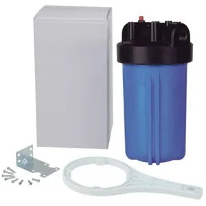 WATTS PWHIB10FF Full Flow Housing Kit, 1 Inch Size, Polypropylene, Black Cap | BP7UZW 7100268