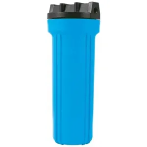 WATTS PWHP1014BPR Blue Housing, 1/4 Inch Size, Polypropylene, Black Cap | BP7UZU 7100277