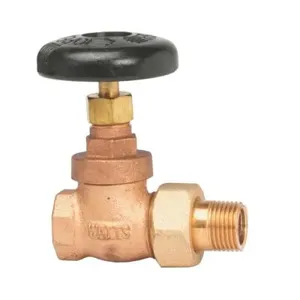 WATTS RA-1-SW 1 1/2 Steam Radiator Gate Valve, 1 1/2 Inch Inlet, 60 To 15 Psi Pressure | CA3XQZ 0067609