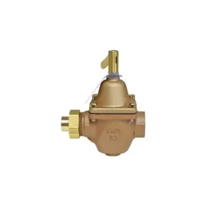 WATTS S1156F-STD Hydronic Pressure Reducing Valve, 1/2 Inch Inlet, 6.8 Bar Pressure | BP6EAZ 0386450