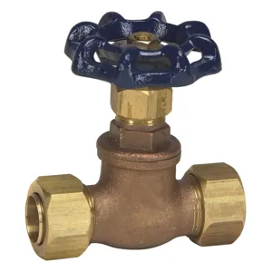 WATTS SSC 1/2 Stop Valve, 1/2 Inch Size | CA7KUV 0812010