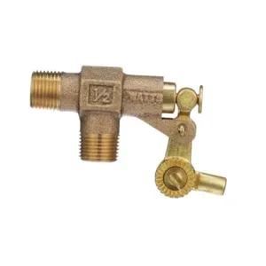 WATTS ST500 1/2 Float Valve, 1/2 Inch Connection, 125 Psi Pressure | BY7XHK 0770180