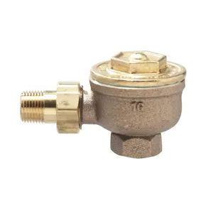 WATTS STMTMSTTRP-1MGAP Thermostatic Radiator Steam Trap, 1/2 Inch Inlet, 65 Psi Steam Pressure | BR4XDW 0036048