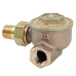 WATTS STMTMSTTRP-1GLHC Thermostatic Radiator Steam Trap, 1/2 Inch Inlet, 25 Psi Steam Pressure | BR4XDJ 0036043