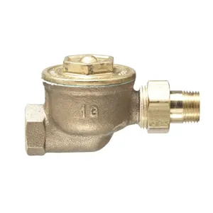 WATTS STMTMSTTRP-1MGSW Thermostatic Radiator Steam Trap, 1/2 Inch Inlet, 65 Psi Steam Pressure | BR4XDN 0036049