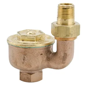 WATTS STMTMSTTRP-1VG Thermostatic Radiator Steam Trap, 1/2 Inch Inlet, 25 Psi Steam Pressure | BR4XDG 0036044