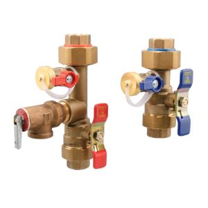 WATTS LFTWH-UTS-HCN-RV 1 Tankless Water Heater Valve Set, Hot And Cold Water | BR7WHT 0100164