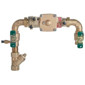 WATTS U009M2-A-QT-S 1 Quarter Turn Shutoff Valve, Inline, 1 Inch Size, Bronze | CC4MNJ 0064100