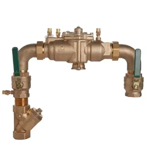 WATTS U009M2-A-QT-S 2 Quarter Turn Shutoff Valve, Inline, 2 Inch Size, Bronze | CA6TZR 0436075