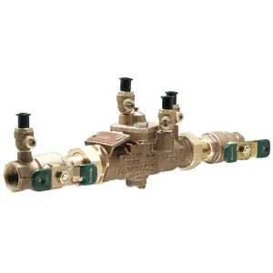 WATTS LFU009M2-QT 1 Quarter Turn Shutoff Valve, Inline, 1 Inch Size, Bronze | CC3NUZ 0122847