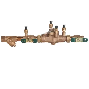 WATTS U009M2-QT-S 1 1/2 Quarter Turn Shutoff Valve, Inline, 1 1/2 Inch Size, Bronze | CB3ENM 0062953